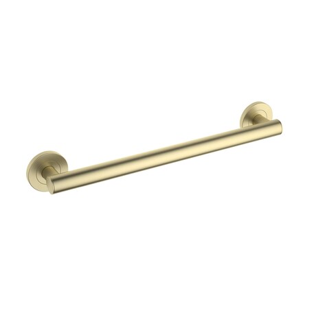 Kibi 18-Inch Stainless Steel Grab Bar - Brushed Gold KGB1118BG